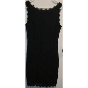 JUMP Apparel by wendye chaitin Lace Overlay Midi Dress Size Large